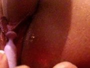 AMATEUR WIFE EXTREME CLOSE UP DILDO FUCK SQUIRT DOGGY STYLE